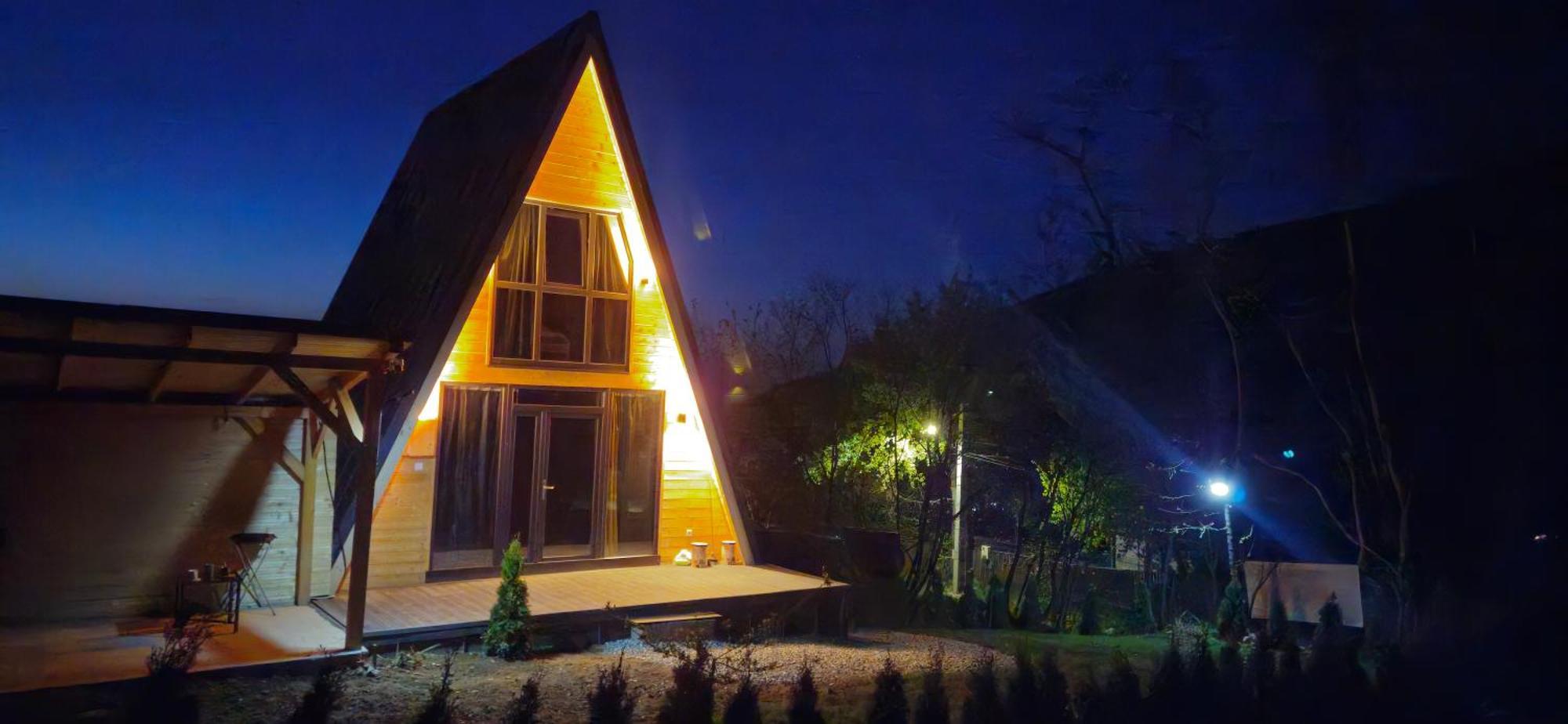 E&T-Cabin A Frame Sibiu Eksteriør billede