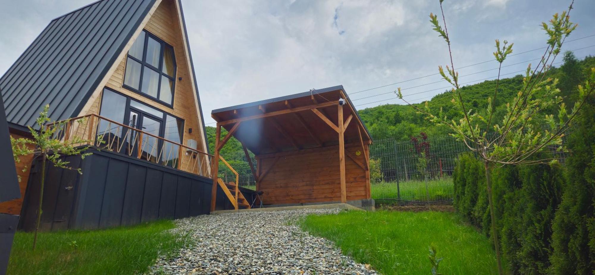 E&T-Cabin A Frame Sibiu Eksteriør billede